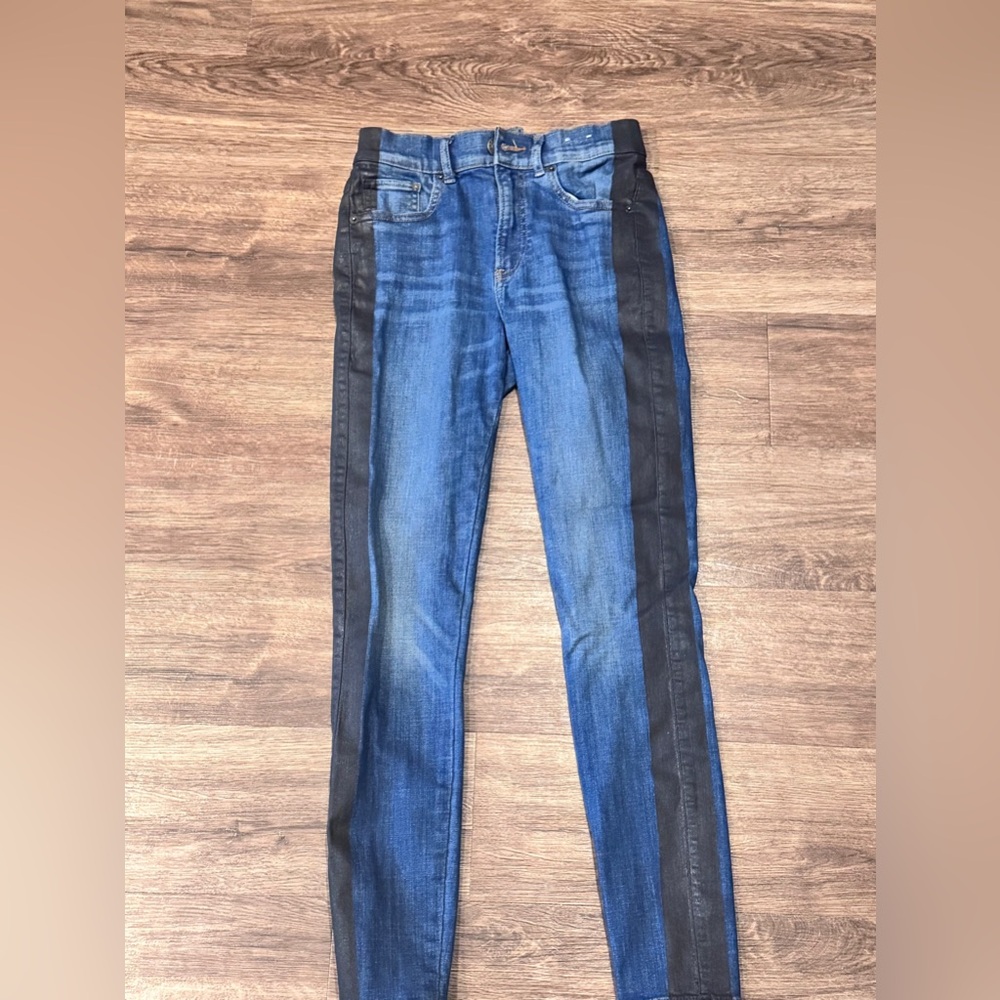 Hyper Stretch High-Rise Ankle Jeans – Size 2R